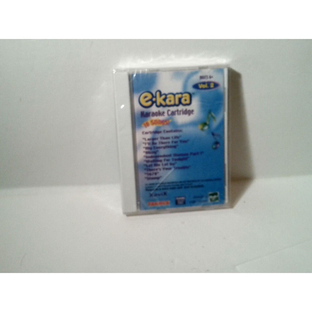 New E-Kara Volume 2 Karaoke Cartridge Sealed